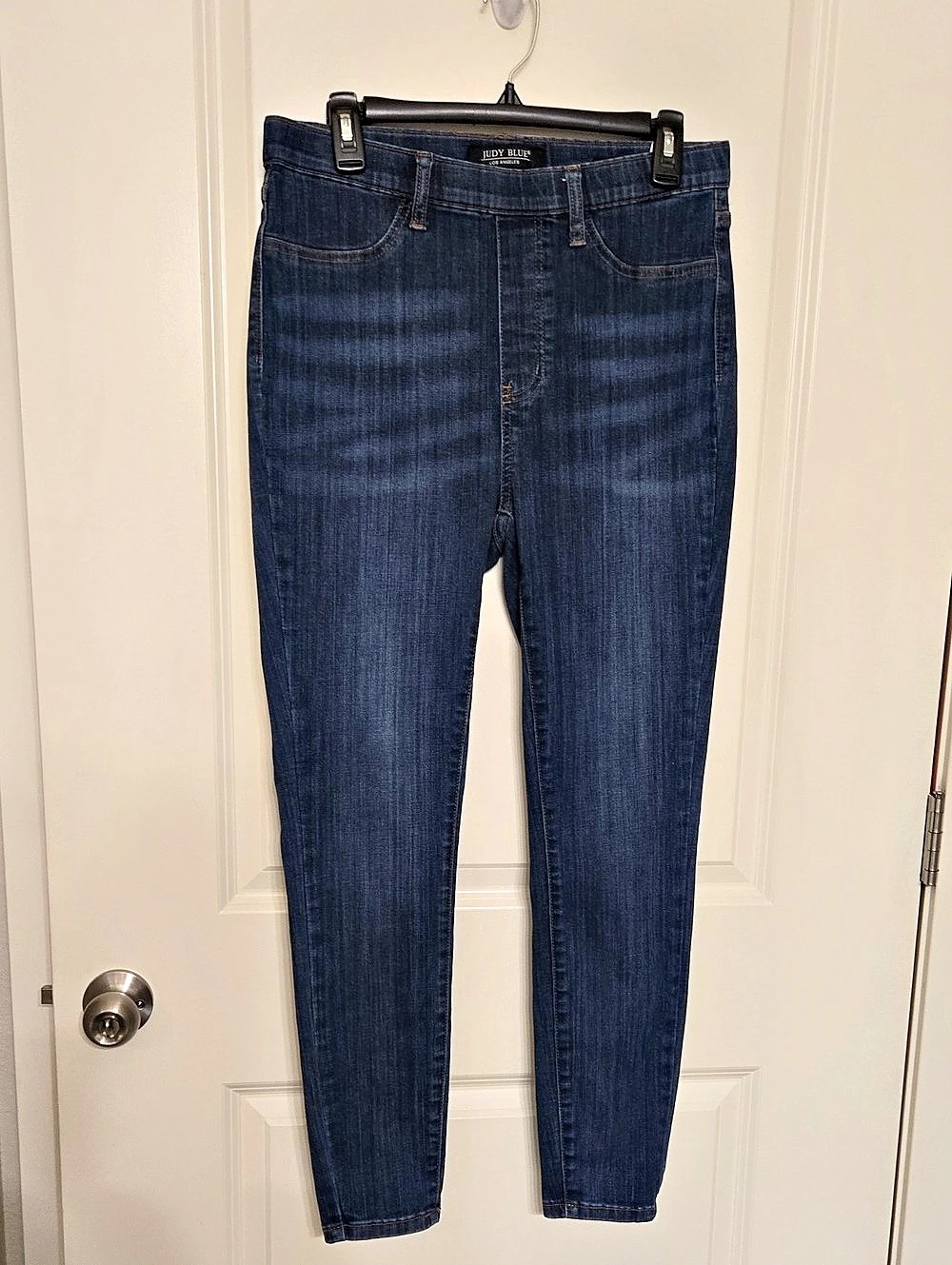 Judy Blue High Waist Pull-On Skinny Jeans Skinny Jeans Blue Waist 11/30